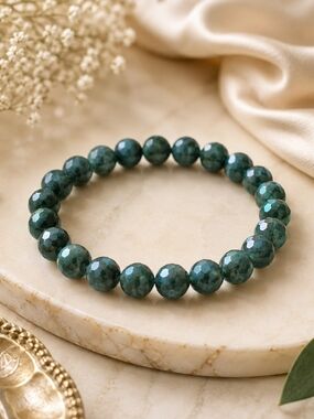 💚 Water Jade Stretch Bracelet